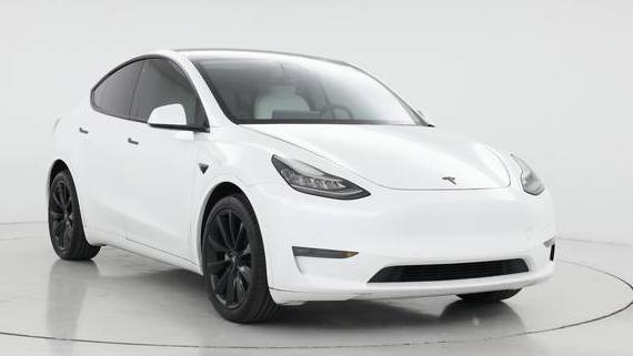 TESLA MODEL Y 2020 5YJYGDEE8LF038169 image